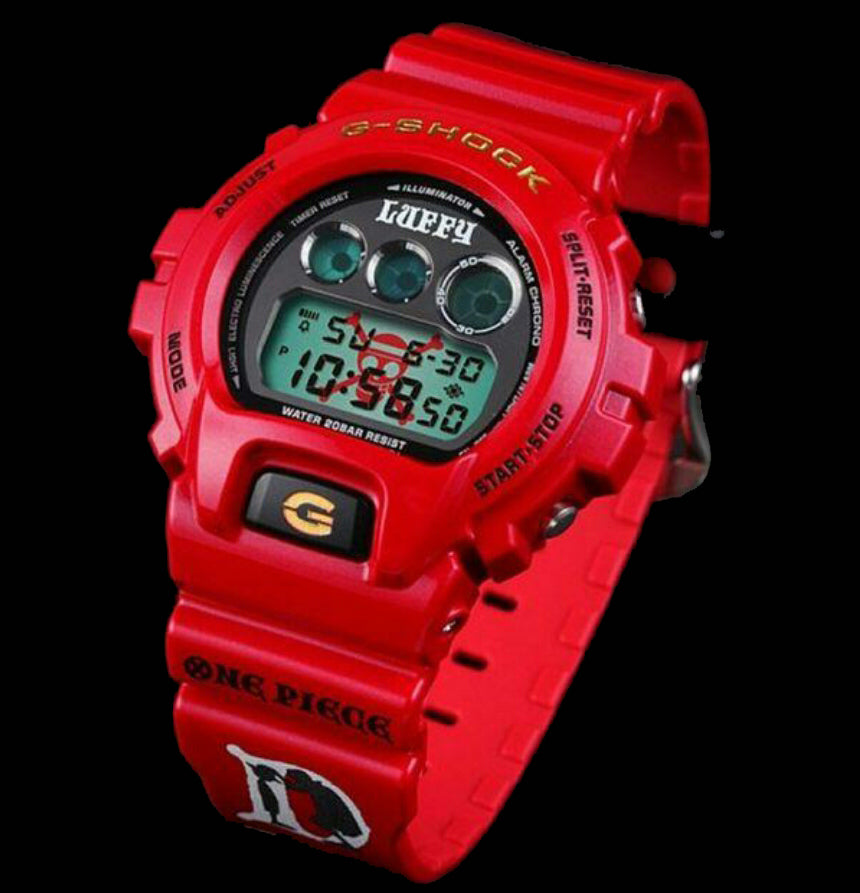 Casio G Shock X One Piece Dw 6900fs Red Elite Timepiecehk Hong Kong