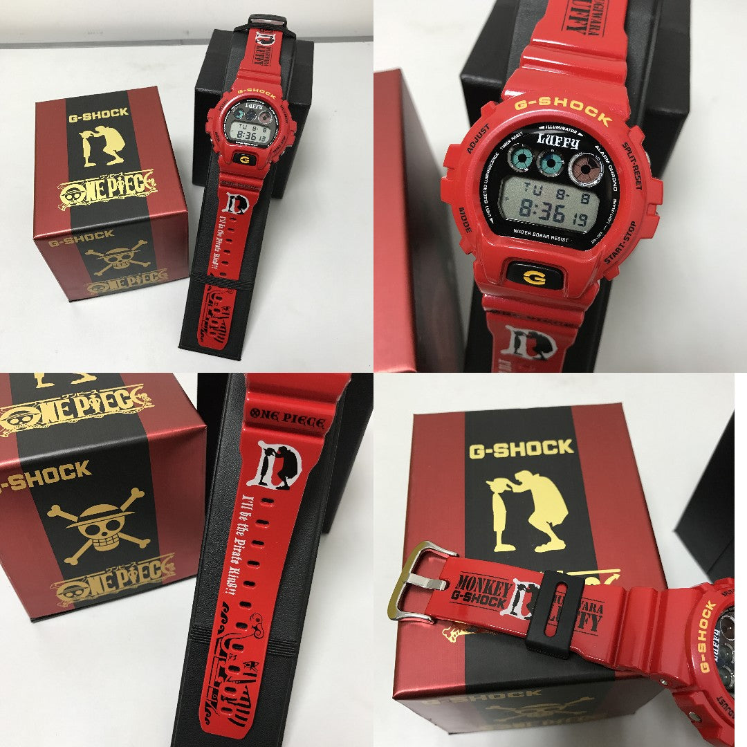 Casio G Shock X One Piece Dw 6900fs Red Elite Timepiecehk Hong Kong