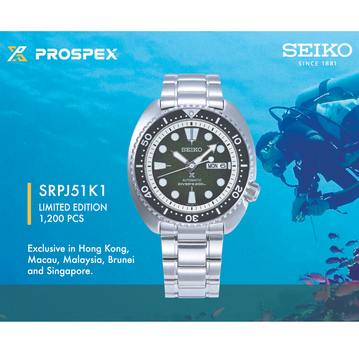 Seiko PROSPEX 2023 Asia Exclusive Model 