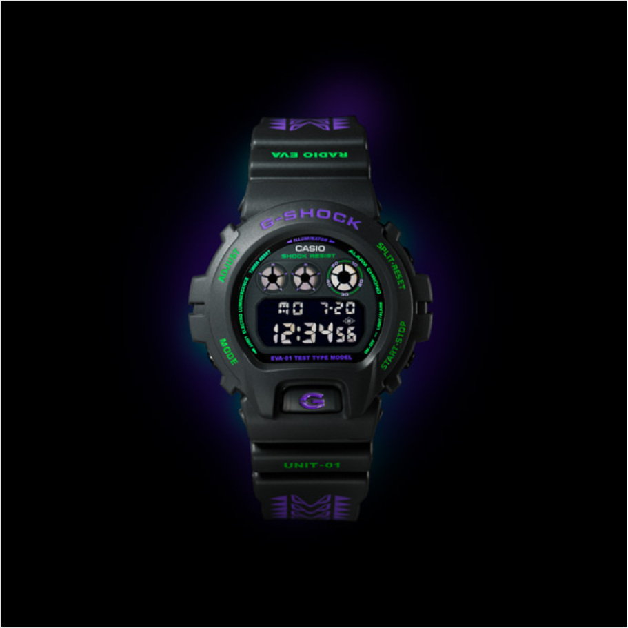 Casio G Shock X Evangelion Unit 01 A K A Eva 01 Test Type Dw Elite Timepiecehk Hong Kong