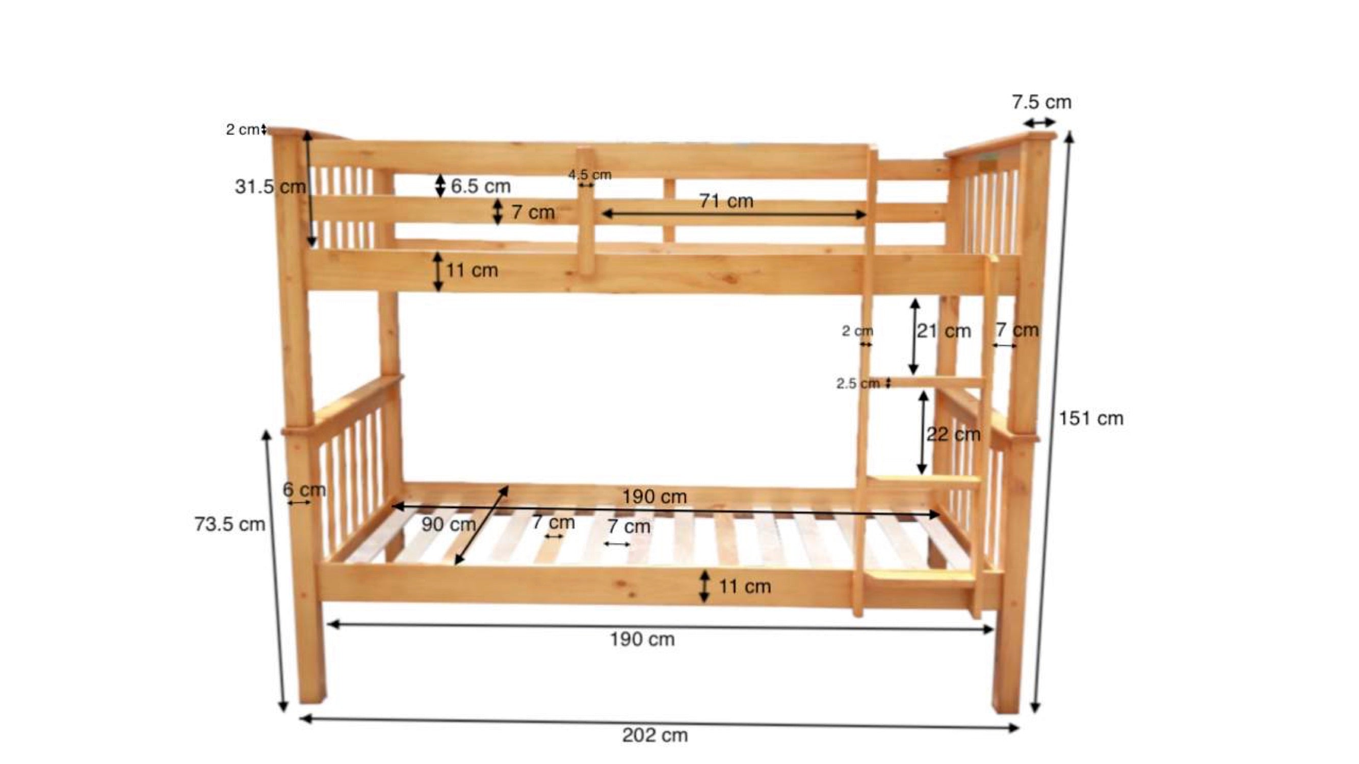 novaro bunk bed