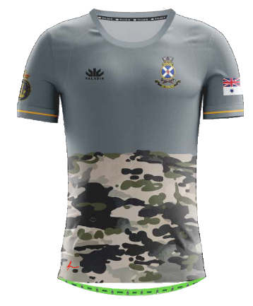 HMAS Stirling Training Shirt, Grey - WOMEN
