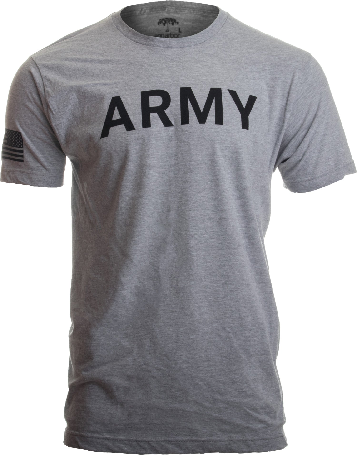 ARMY PT Style Shirt | U.S. Military Physical Traning Infantry Workout T ...