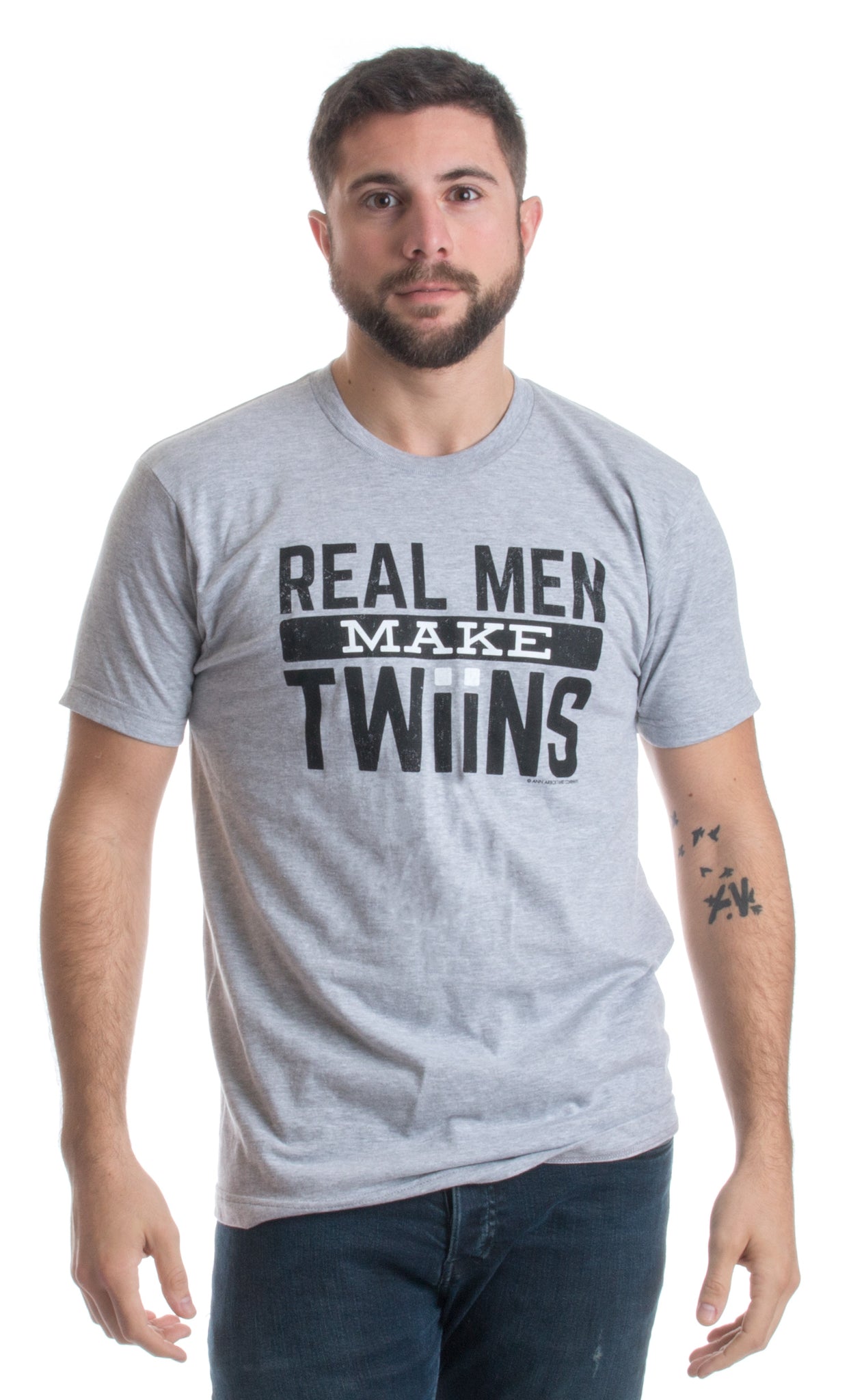 real men make twins shirt