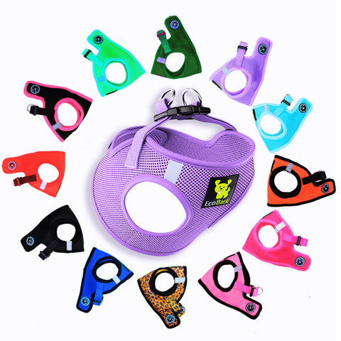 step in dog harness with 32 colors