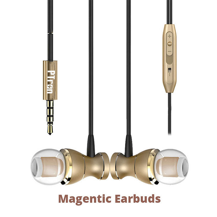 ptron magg headphone magnetic earphone