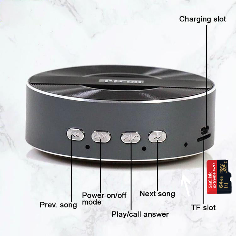 ptron musicbot mini bluetooth speaker