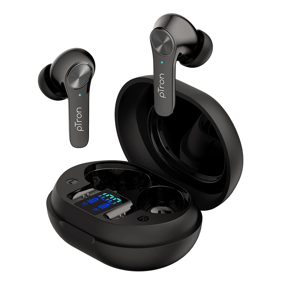 bluetooth in ear active noise cancelling headphones