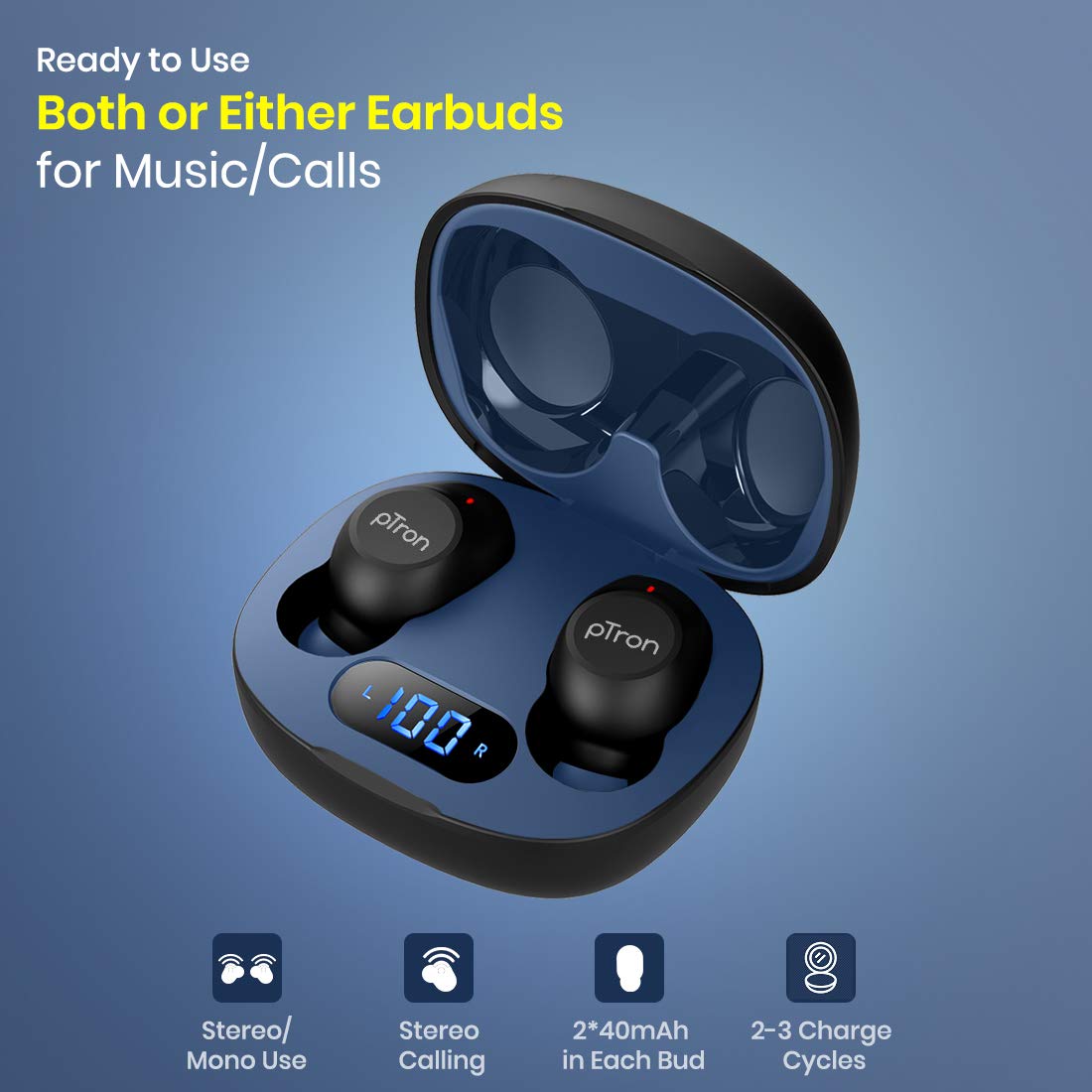 ptron bassbuds pro specifications