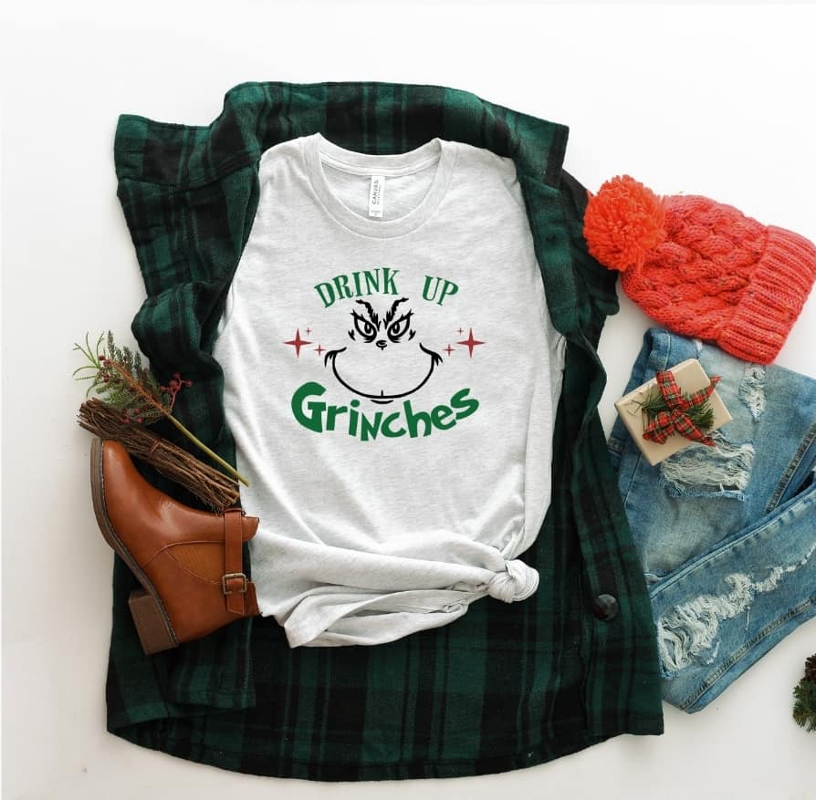 PREORDER - Drink Up Grinches SS Boutique Soft Tee