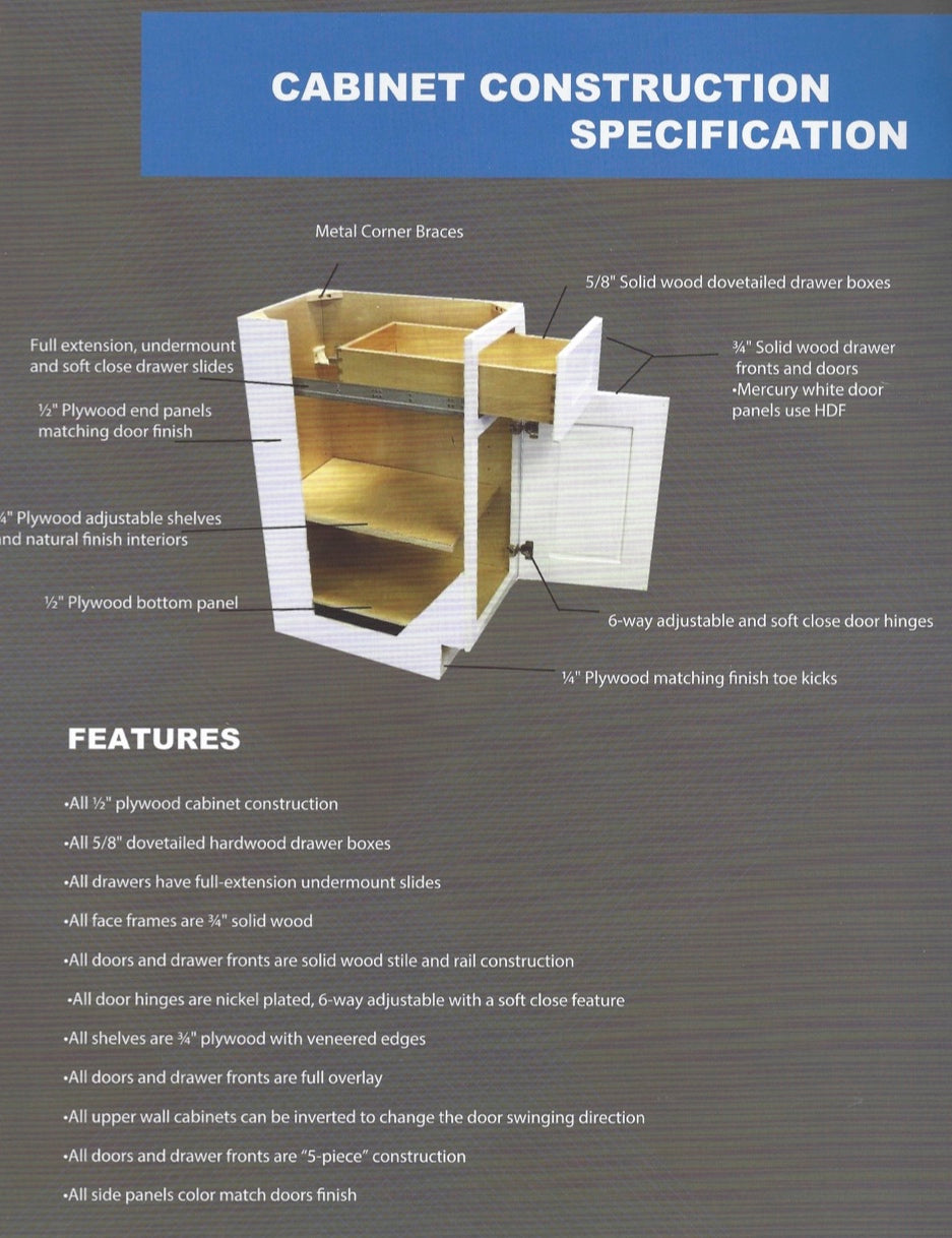 Platinum Rta Style Guide And Assembly Cabinet Sales Center