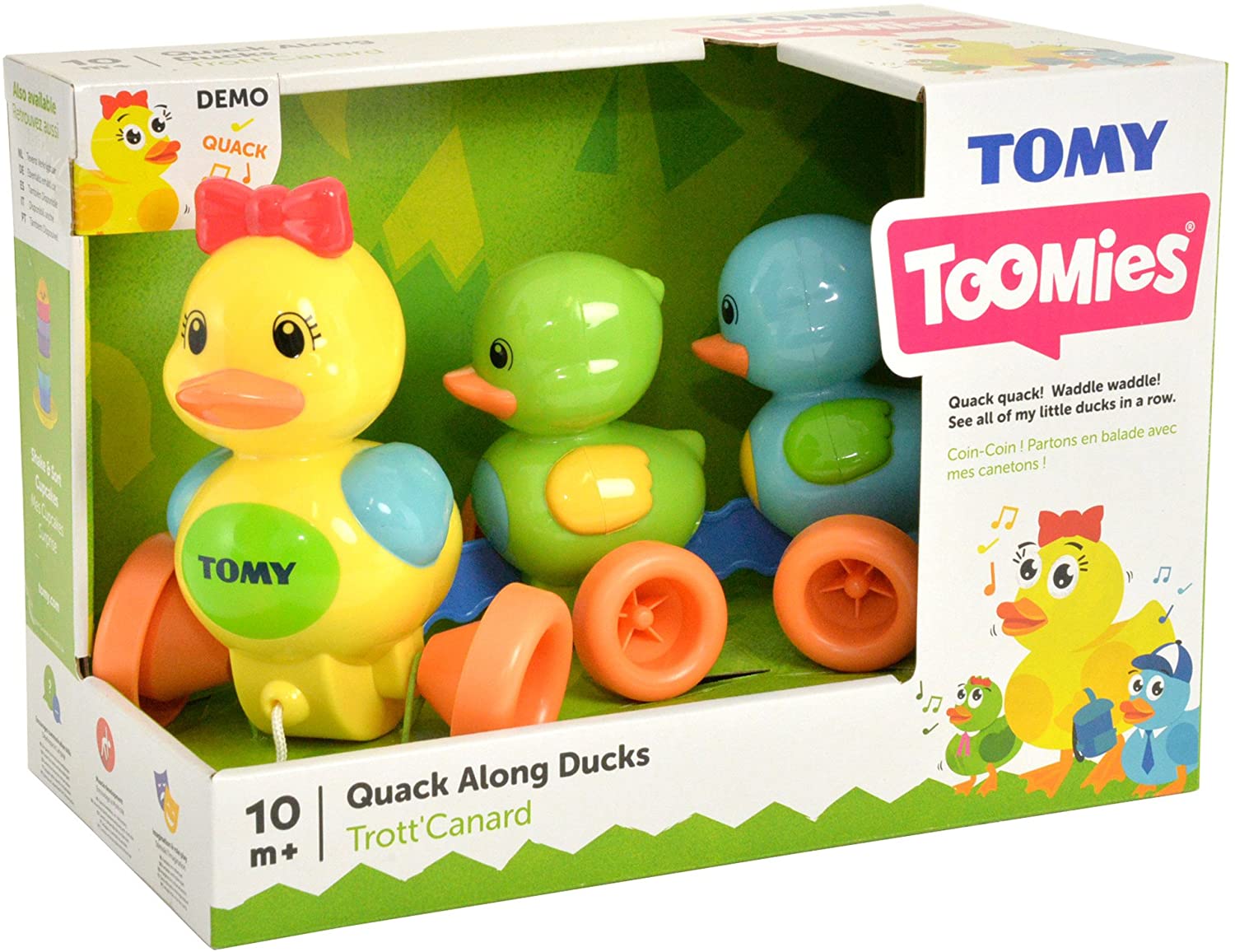tomy duck pull toy
