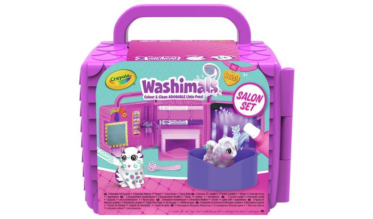 crayola washimals vet clinic playset