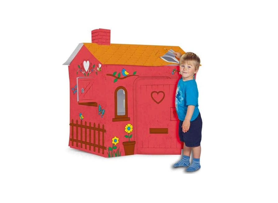 crayola cardboard playhouse