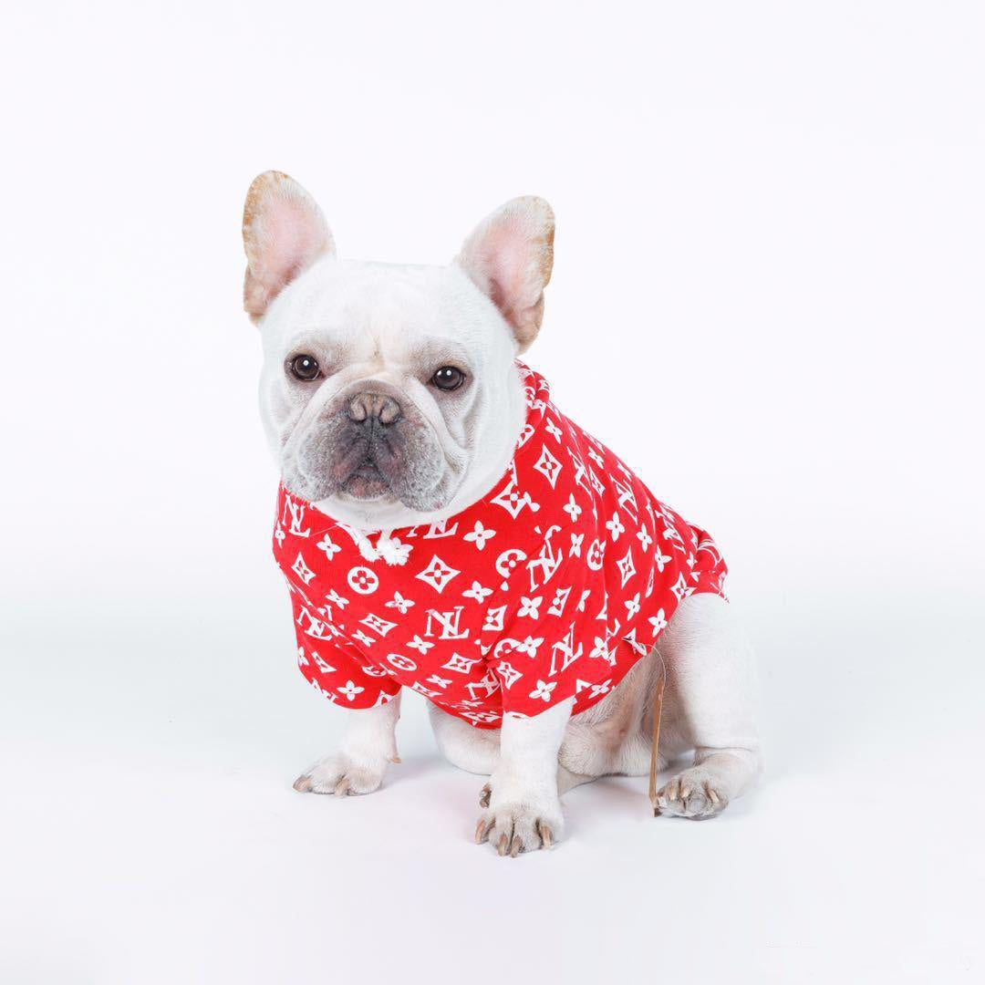 Chewy Vuitton Dog Hoodie  KNOX DOGWEAR