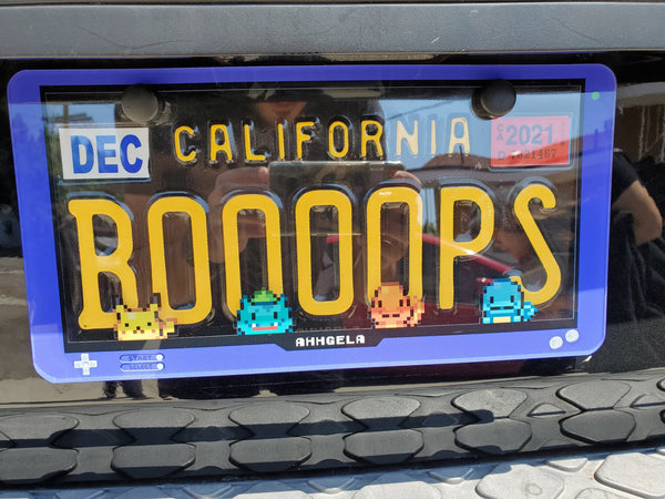 Funny License Plate on the road word Yuri  Anime Amino