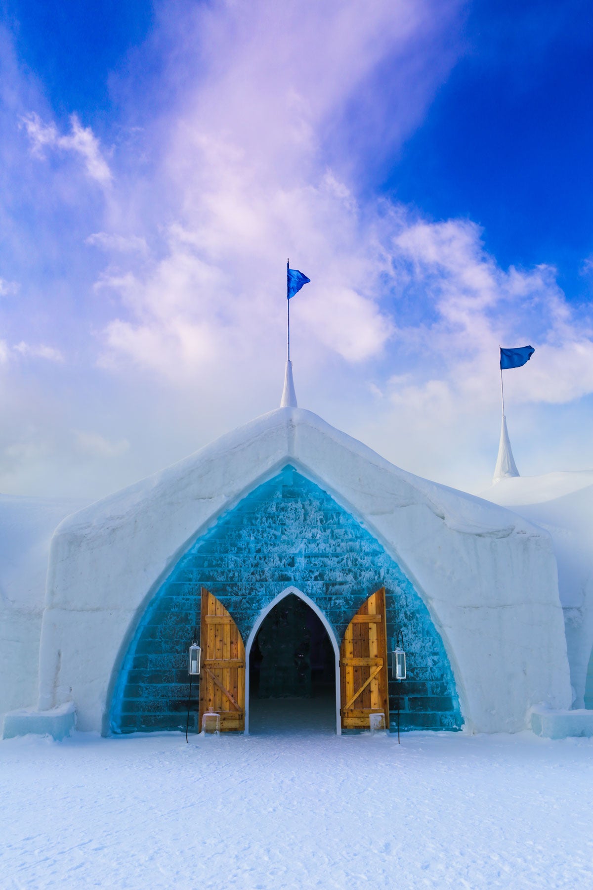 Photo: Hôtel de Glace