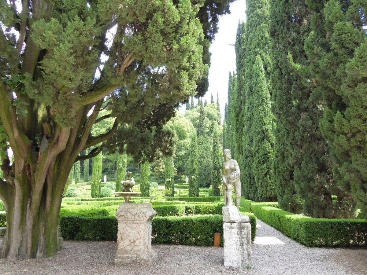 Paisaje del jardín renacentista de Giusti en la ciudad de Verona, Italia (Foto: Shutterstock)