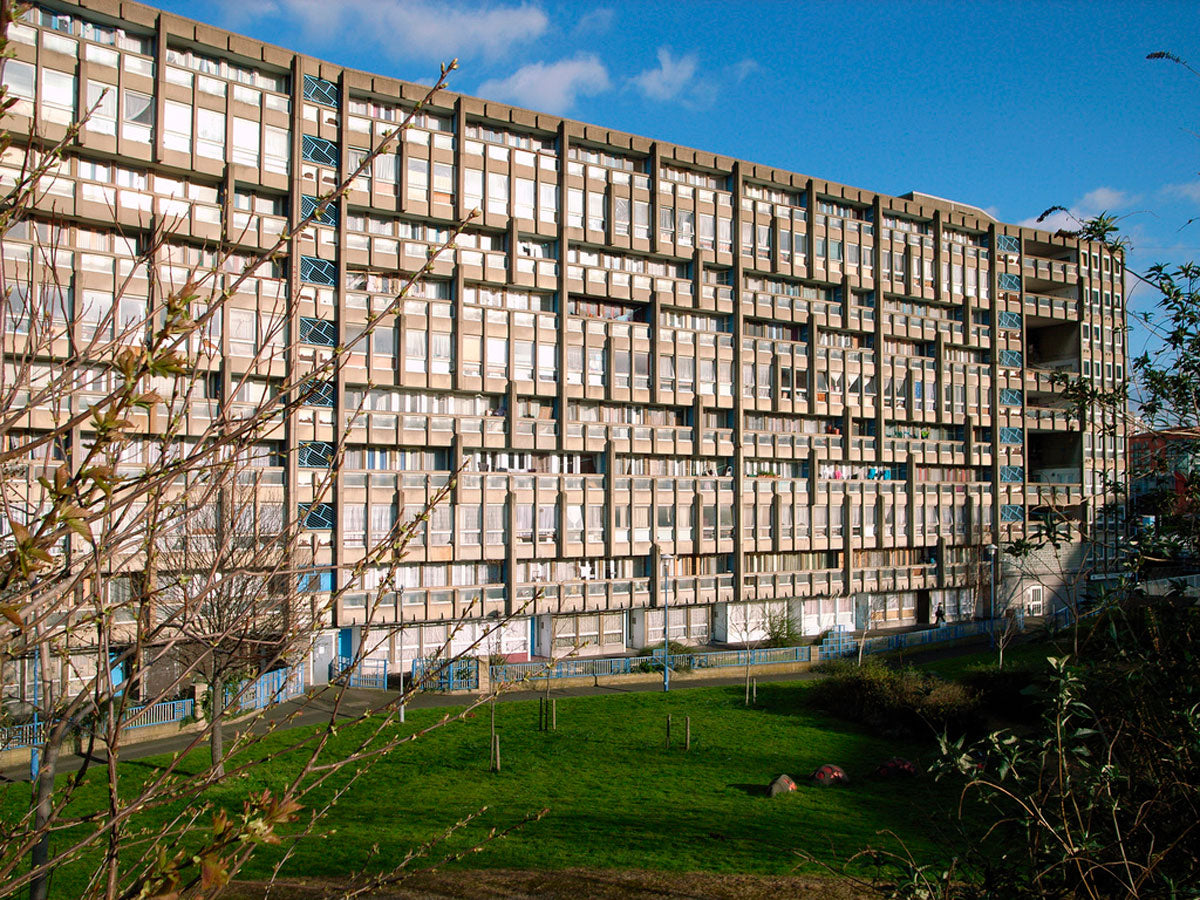  Robin Hood Gardens, Alison y Peter Smithson, 1972 (Londres, Reino Unido)