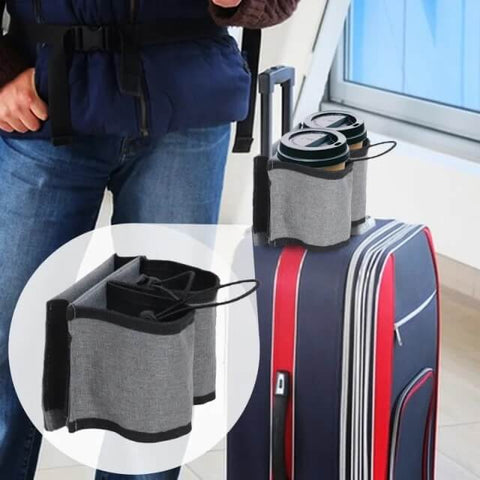 suitcase cup holder for luggage size chart