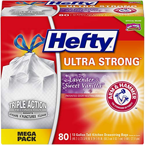 Small Trash Bag, 2.6 Gallon Garbage Bags Bathroom Trash Can Liners For  Bedroom Home Kitchen 5counts,auto Shrink, White