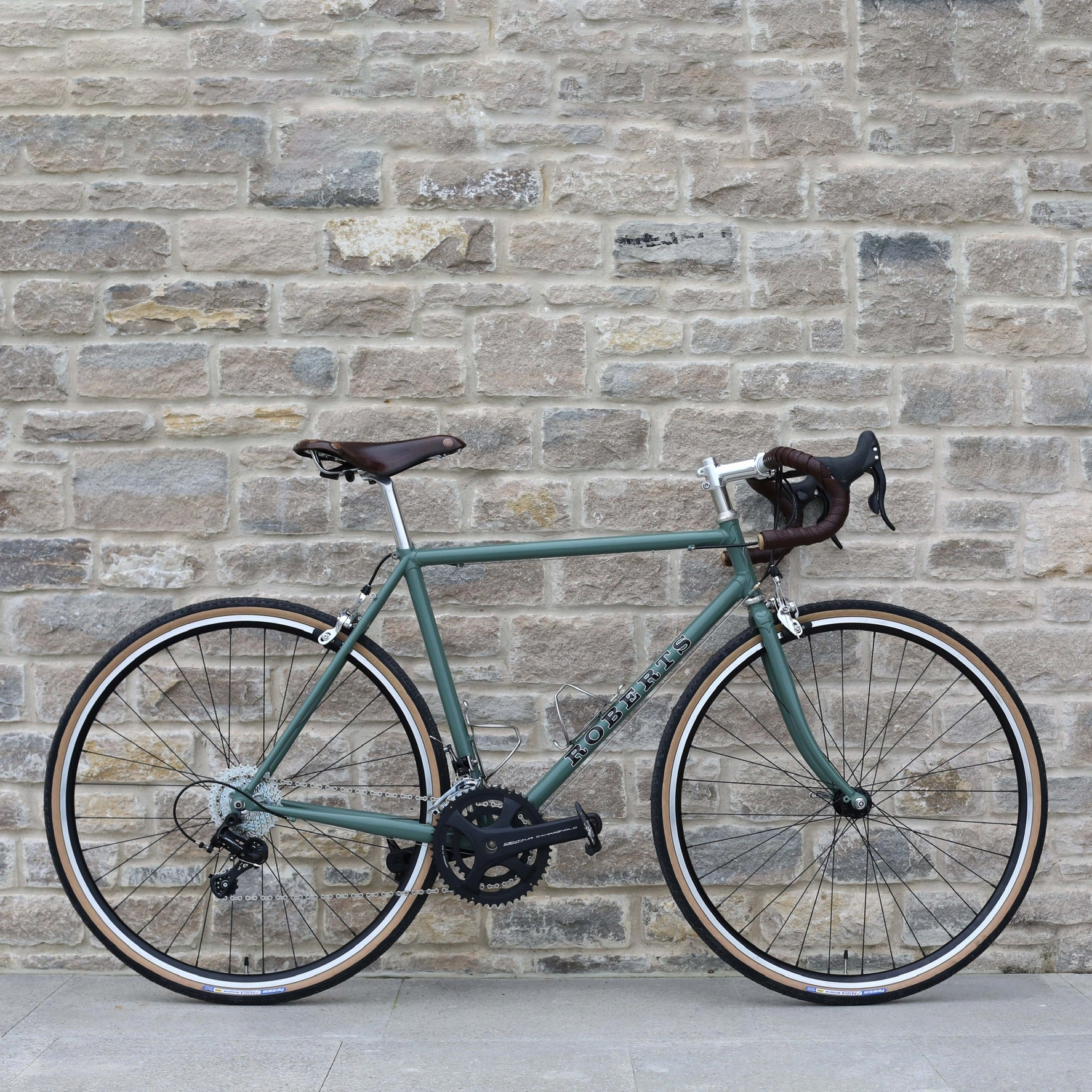 ELITE-JET GREEN PLUS 550 ML BROWN - Bidón bicicleta