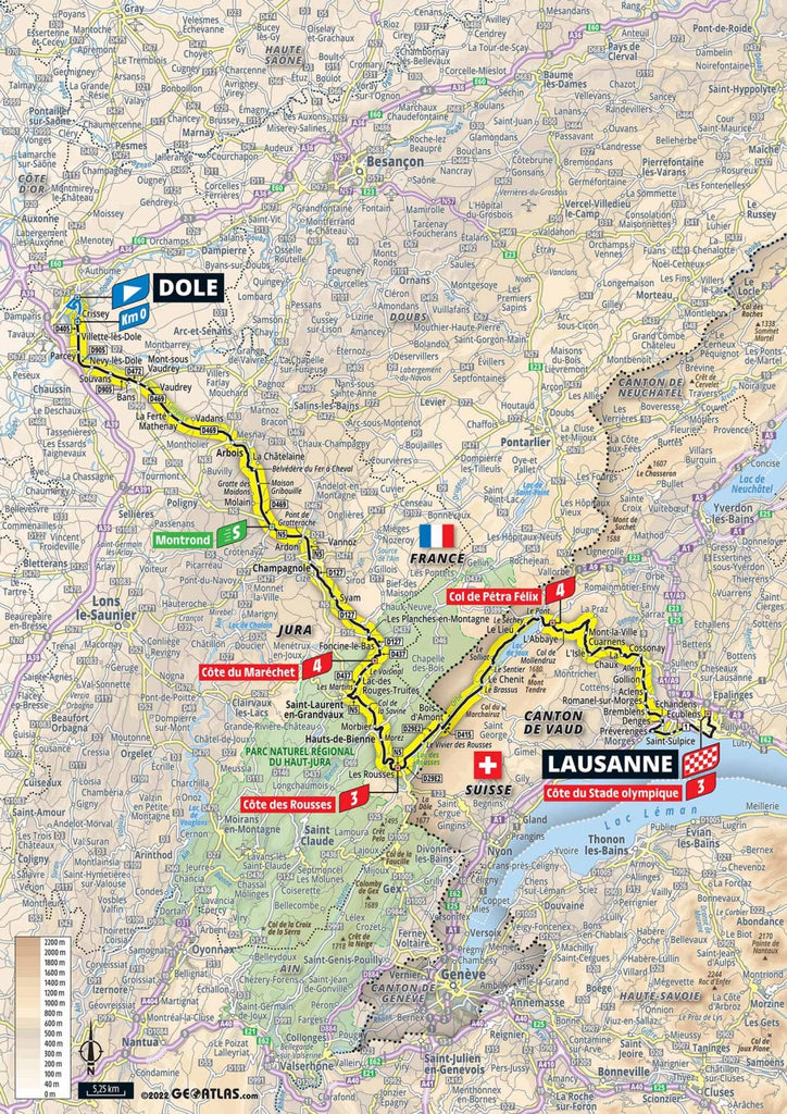 Tour de France 2022 stage eight preview: A punchy route to Lausanne ...