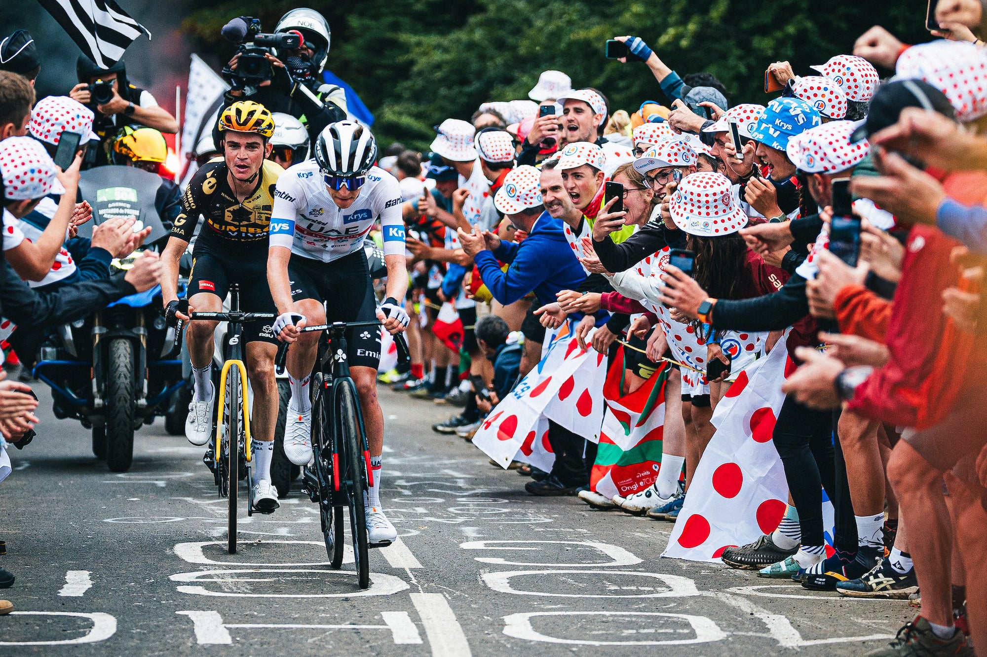 Sepp Kuss, Tadej Pogacar, Tour de France