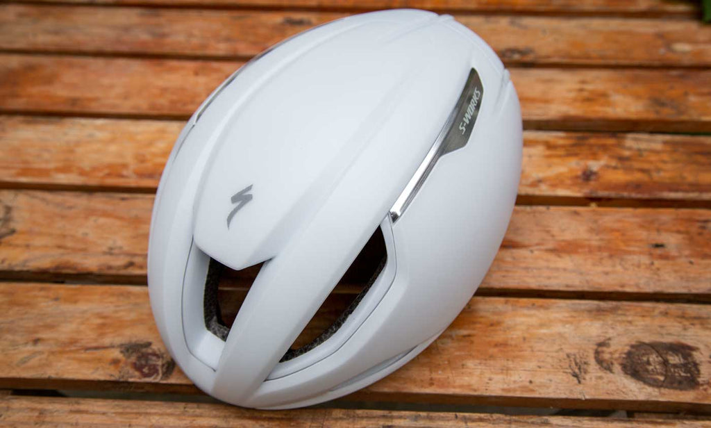 2023 Specialized S-Works Evade 3 Helmet - White – Sierra Bicycle Supply