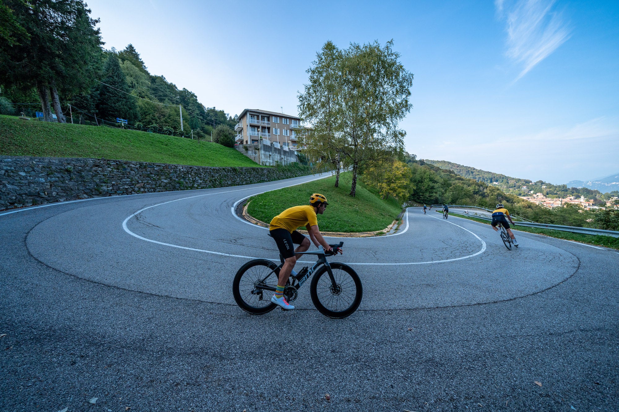 Descending on the new BMC Teammachine R