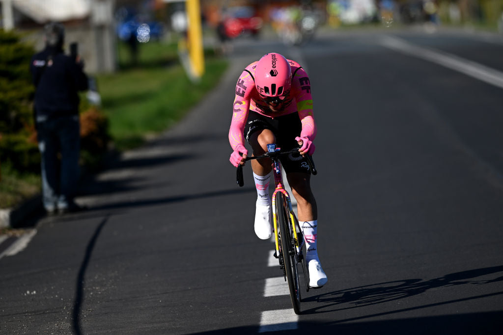 Alberto Bettiol winning Milano-Torino