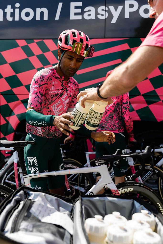 755 bidons per rider per year: How to solve cycling's water bottle