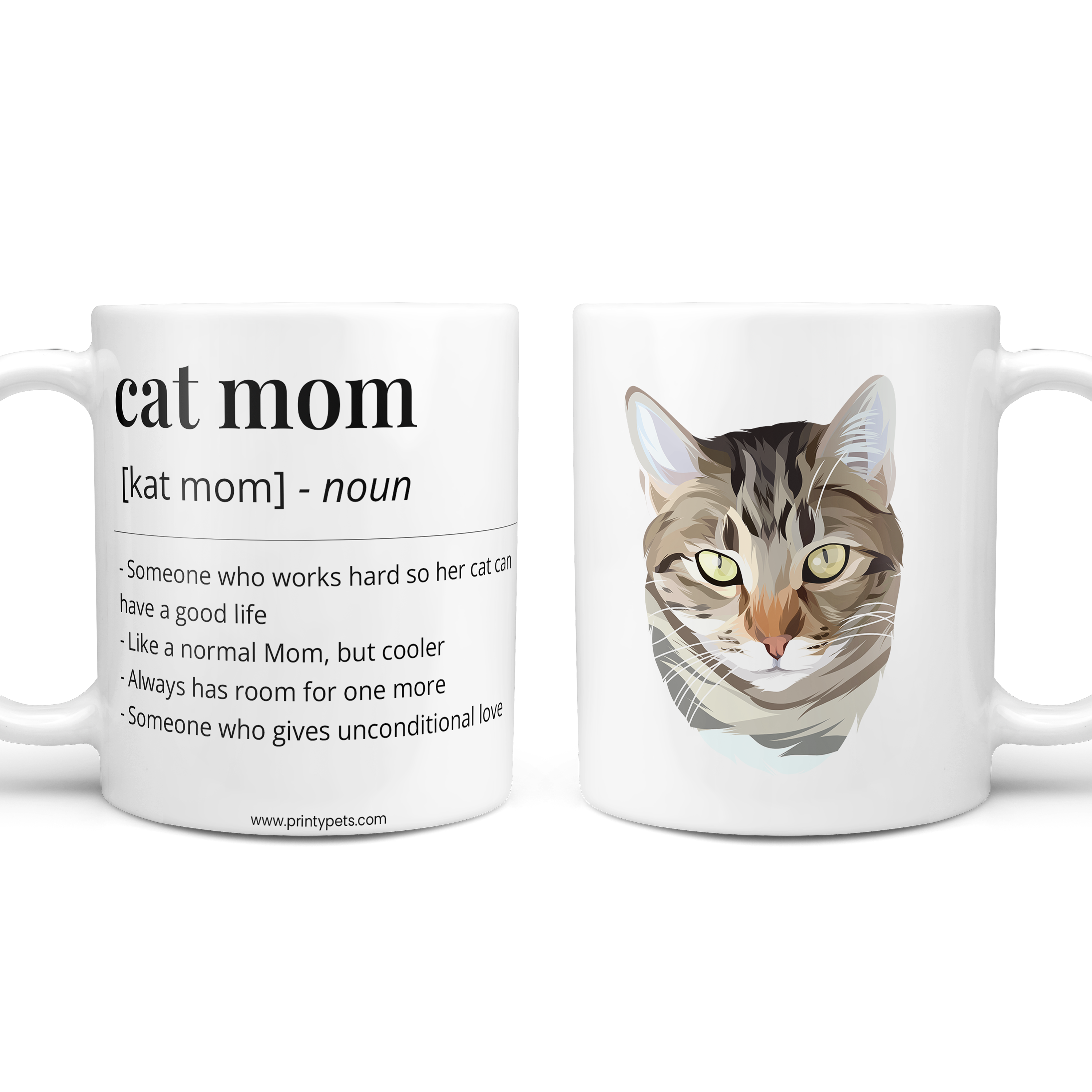 Mom Definition Coffee Mugs | LookHUMAN
