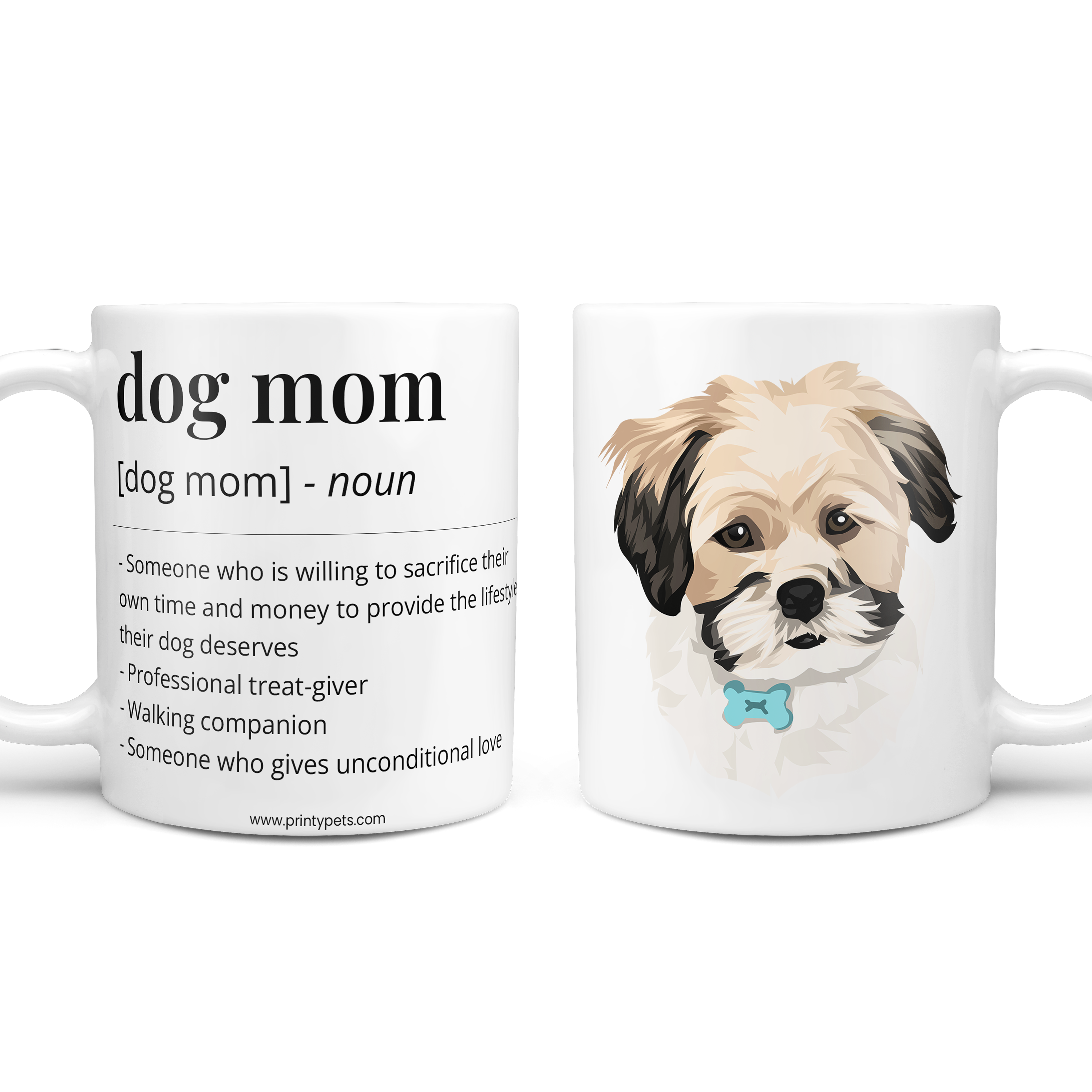 ThisWear Dog Gifts for Women Dog Mom Dog Gift Dog Themed Gifts Best Dog Mom  Mug Happy Mothers Day Gift Dog Coffee Mug 11 ounce Coffee Mug Dog Mom 