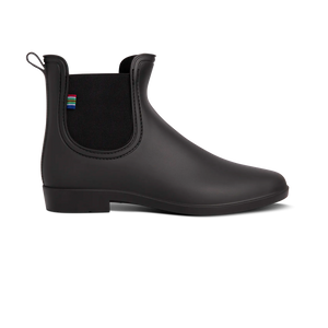 Veldskoen Ladies Gumboot (Black) - Veldskoen Shoes USA