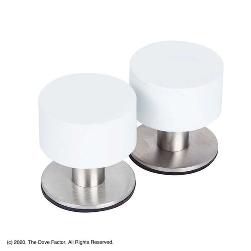 White Adhesive Door Stop by The Dove Factor™ (2 PCs)