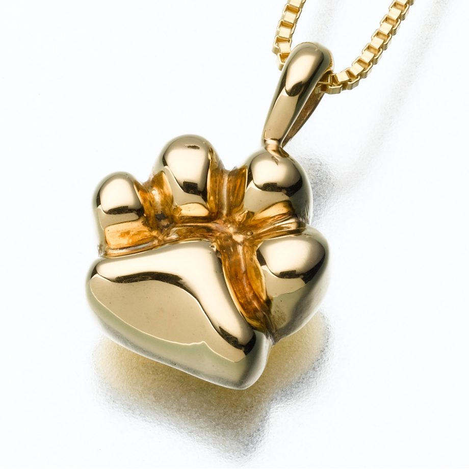 Paw Pendant Cremation Jewelry