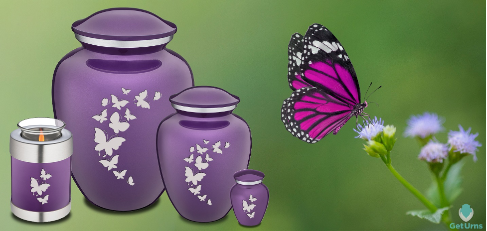 Butterfly Urns