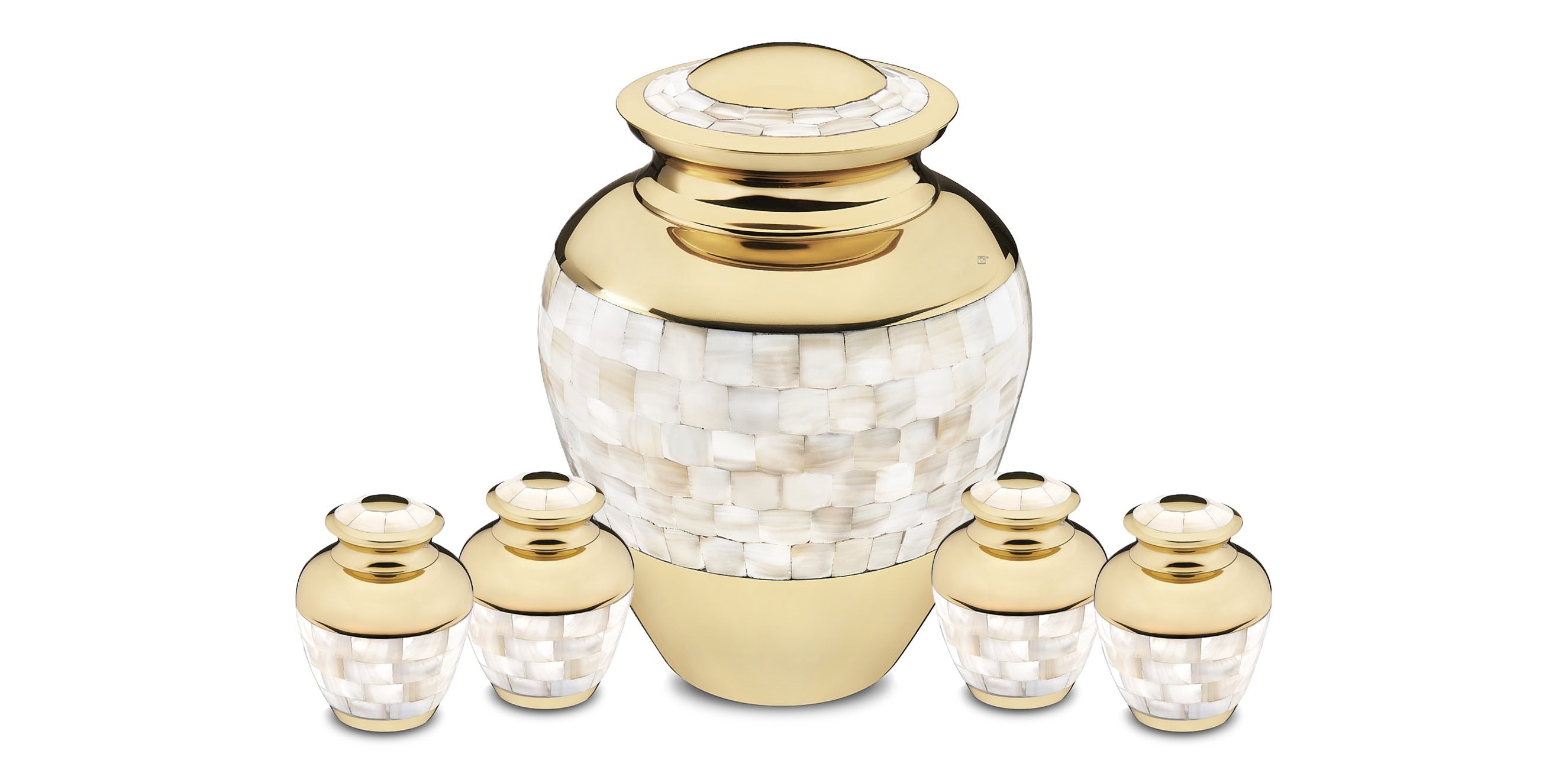 Cremation Urns Mother of Pearl High Quality - GetUrns