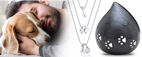 Pet cremation jewelry