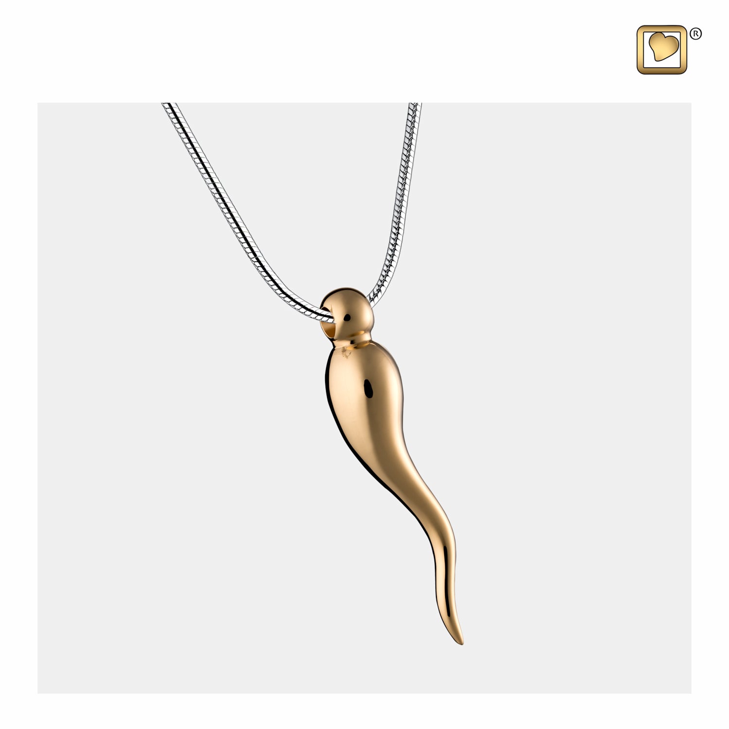 14kt Gold Italian Horn Pendant Necklace - Etsy