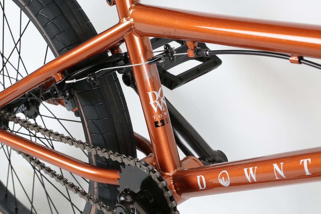 copper bmx parts