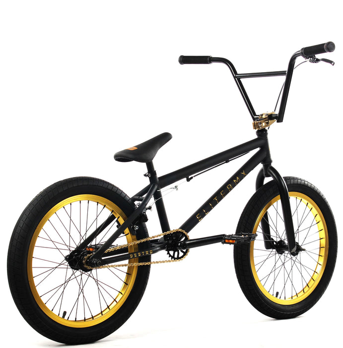 bmx bikes gold and black