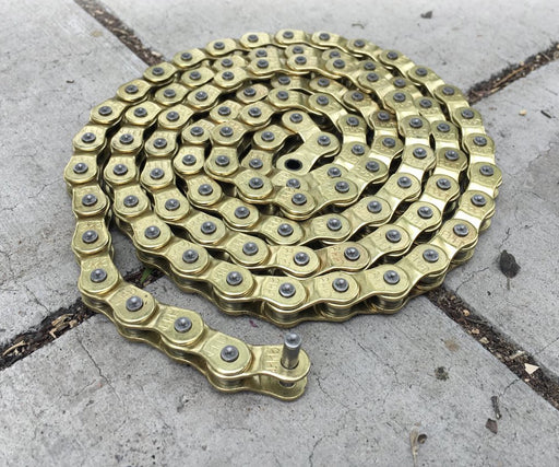 gold bmx chain