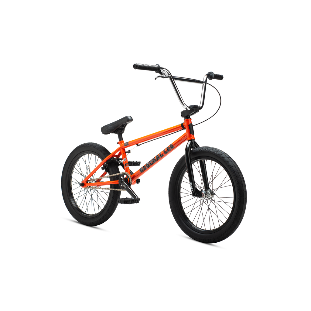 bmx orange bike