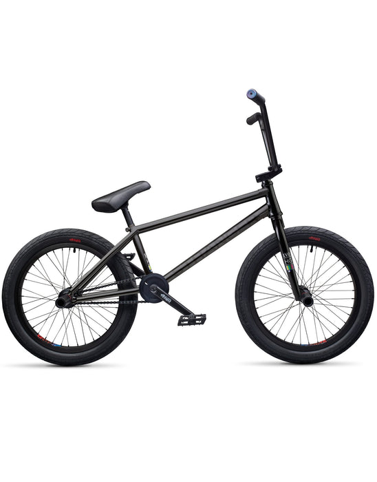 black bmx frame