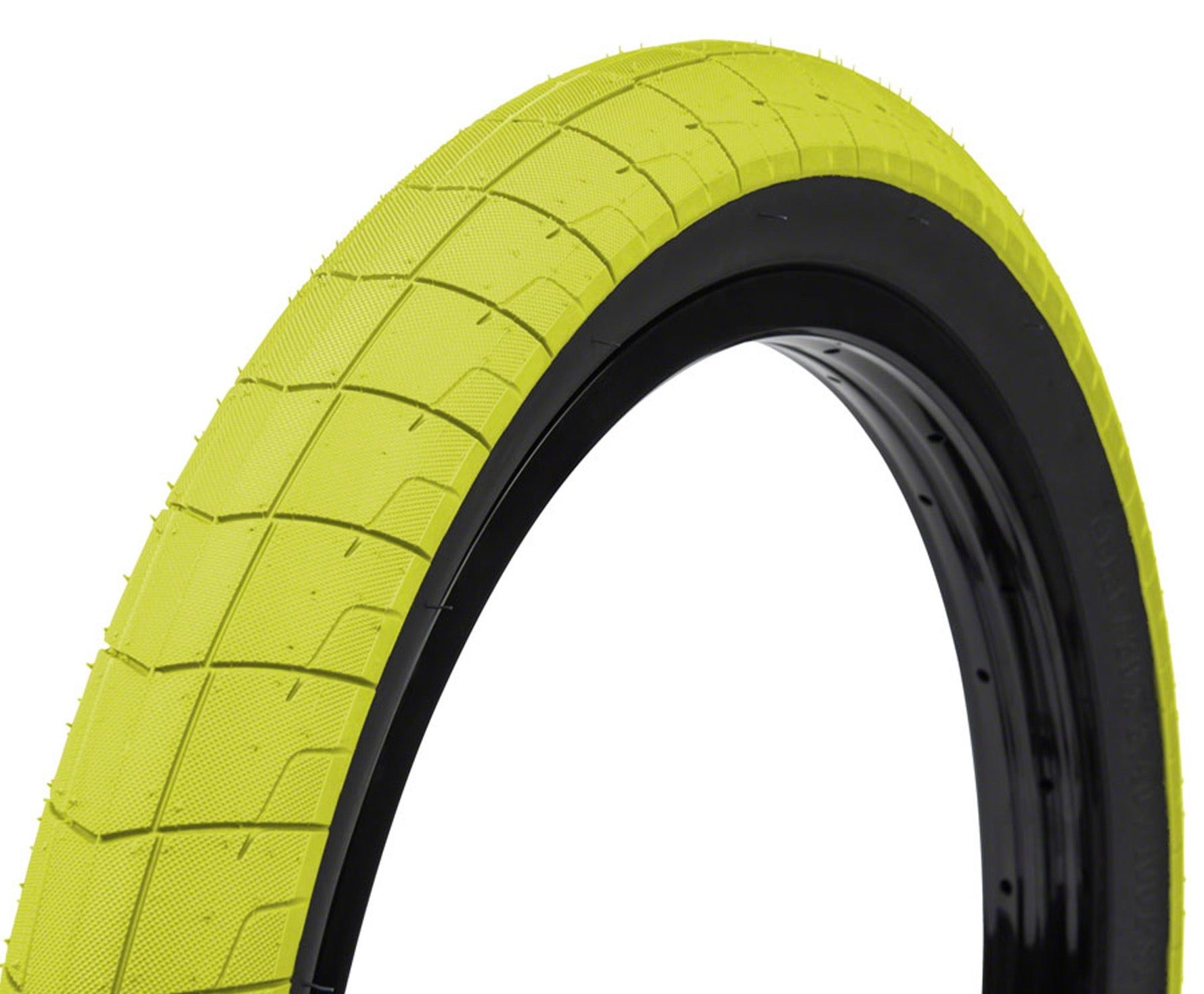 yellow bmx tires