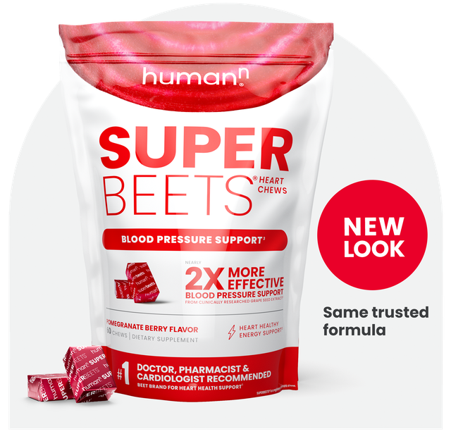 superbeets heart chews bag