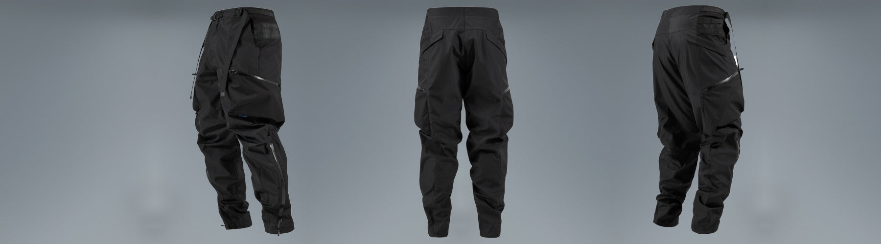 Techwear Street Goth Pants