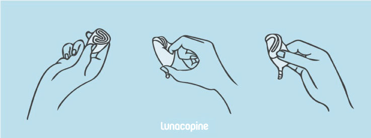 Comment plier sa cup menstruelle Lunacopine ?